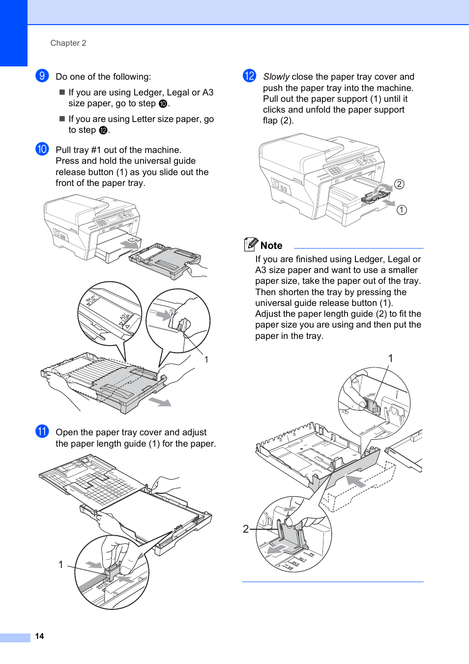 Brother MFC-5895CW User Manual | Page 30 / 247