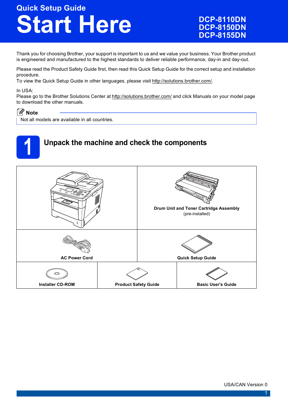 Brother DCP-8155DN User Manual | 22 pages