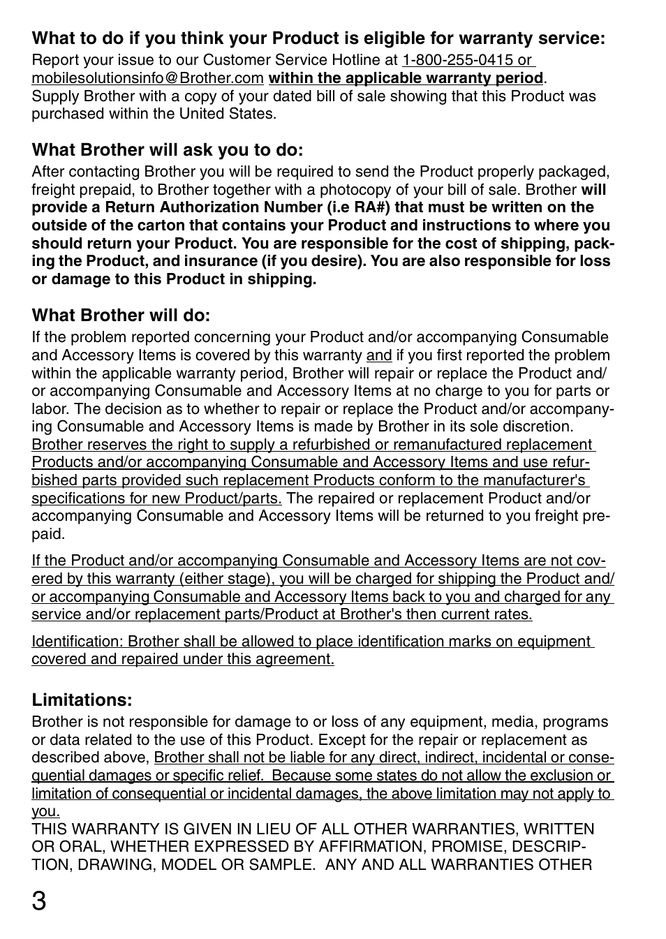 Brother MW-145BT User Manual | Page 4 / 16