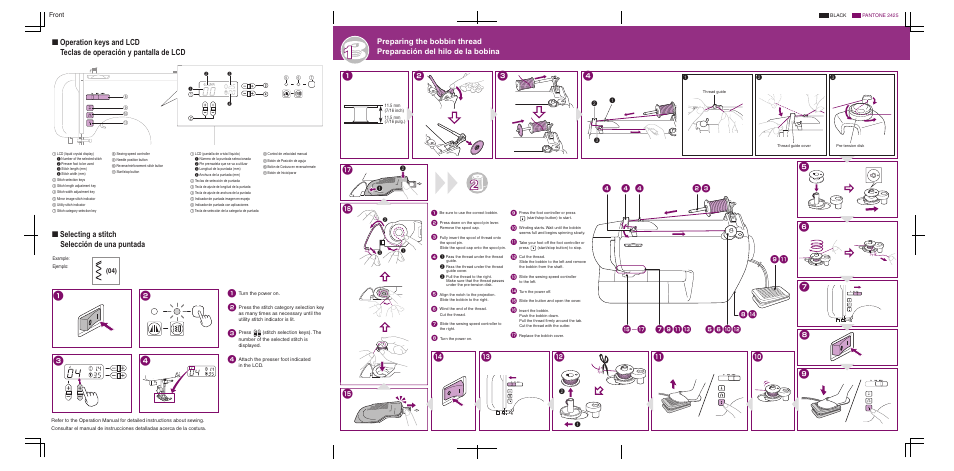 Brother XR1300 User Manual | 2 pages