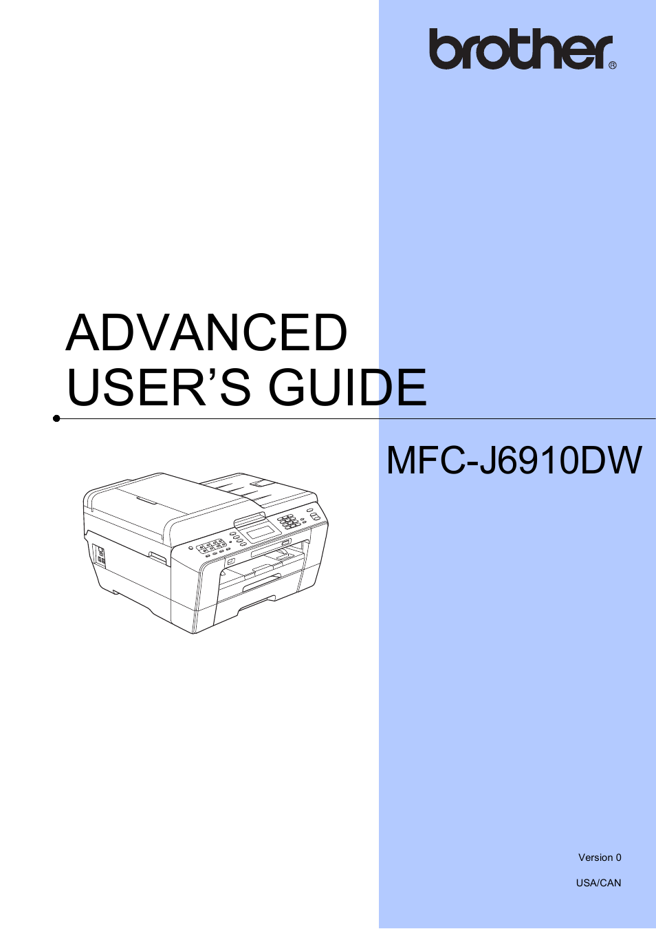 Brother MFC J6910DW User Manual | 91 pages