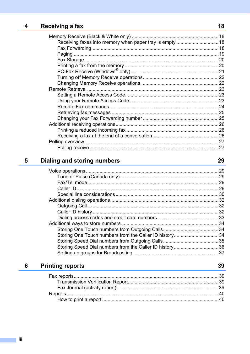 Brother MFC J6910DW User Manual | Page 4 / 91