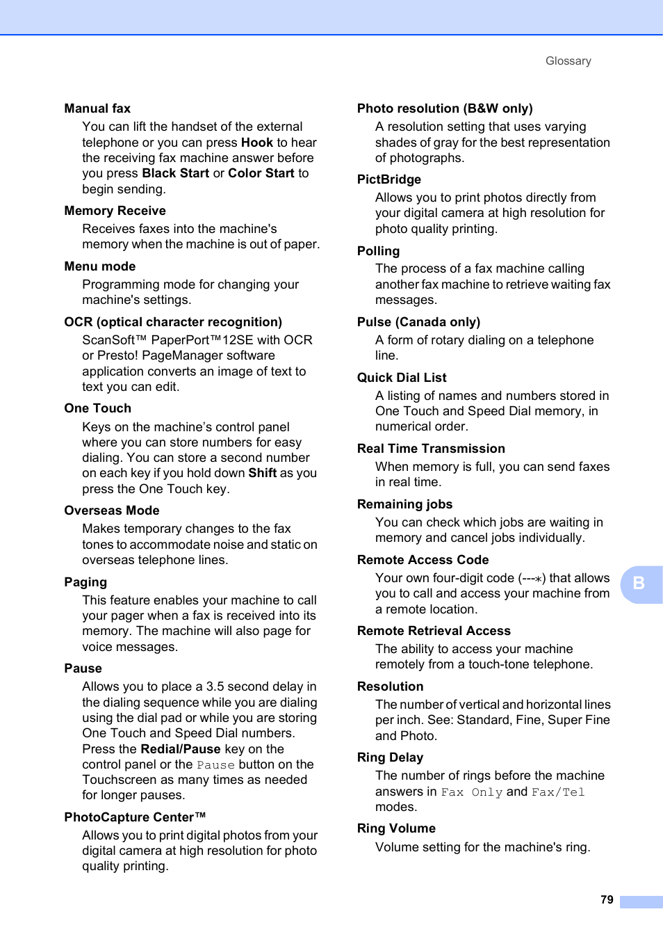 Brother MFC J6910DW User Manual | Page 85 / 91