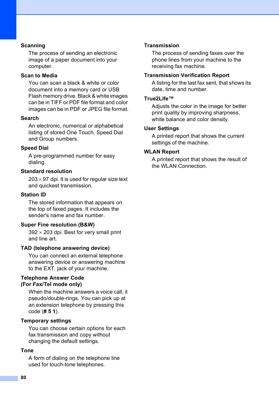 Brother MFC J6910DW User Manual | Page 86 / 91