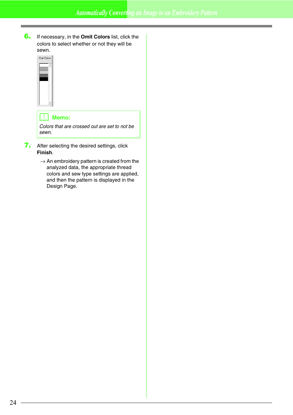 Brother PE-DESIGN Lite User Manual | Page 28 / 72