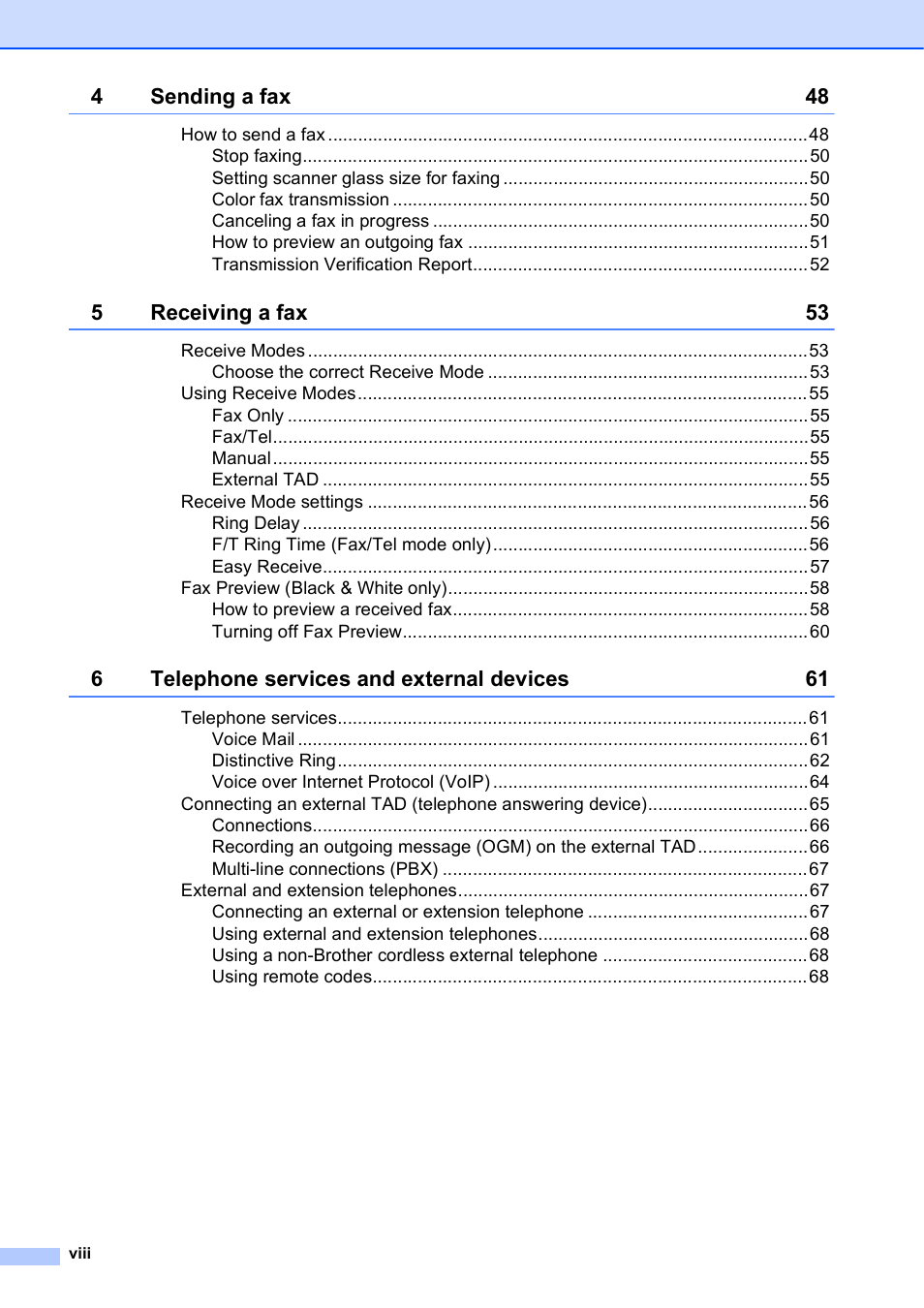 Brother MFC-J4710DW User Manual | Page 10 / 211