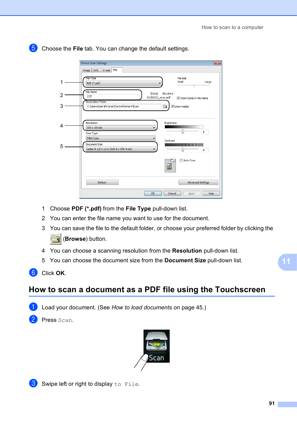 Brother MFC-J4710DW User Manual | Page 105 / 211