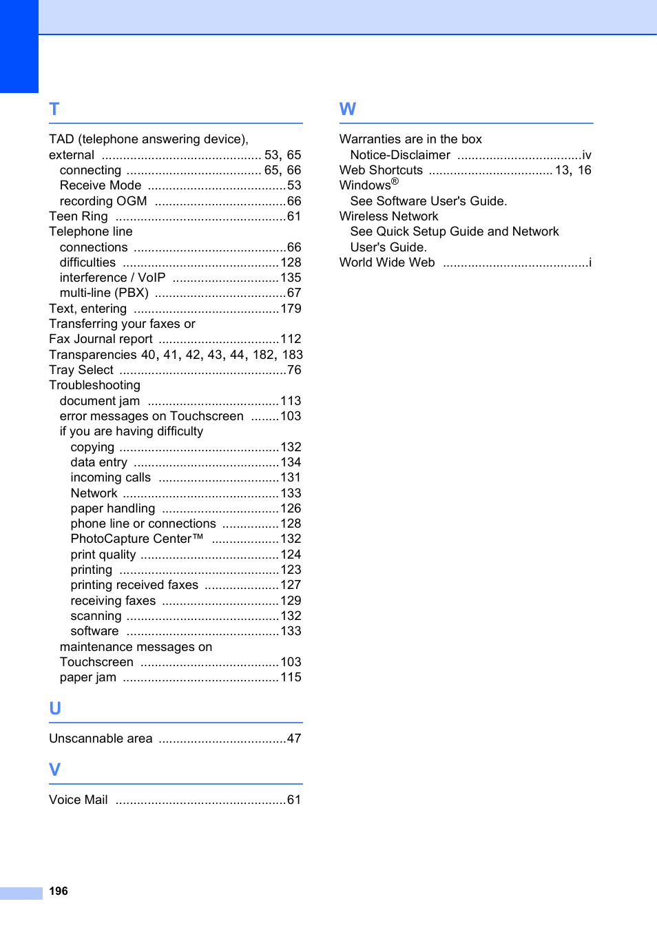 Brother MFC-J4710DW User Manual | Page 210 / 211