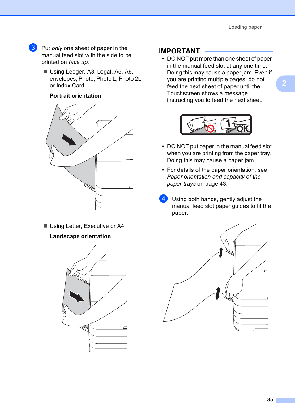 Important | Brother MFC-J4710DW User Manual | Page 49 / 211