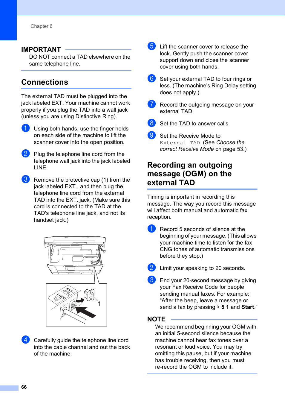 Connections | Brother MFC-J4710DW User Manual | Page 80 / 211