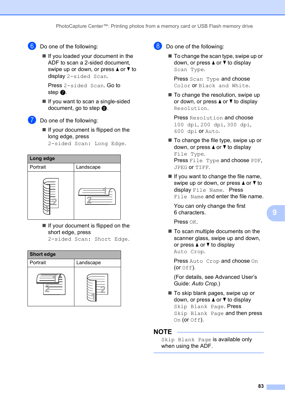 Brother MFC-J4710DW User Manual | Page 97 / 211