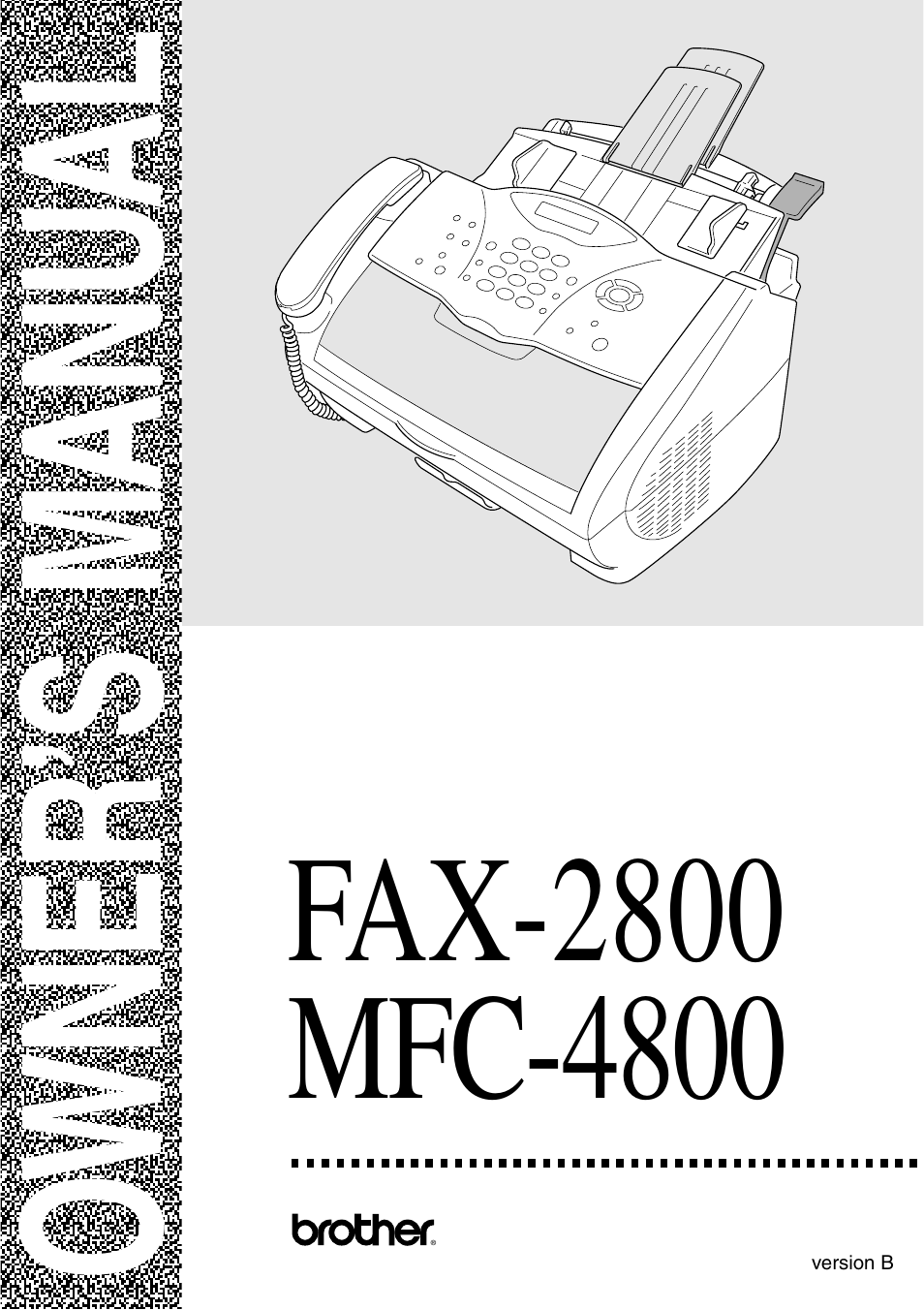 Brother FAX-2800 User Manual | 228 pages