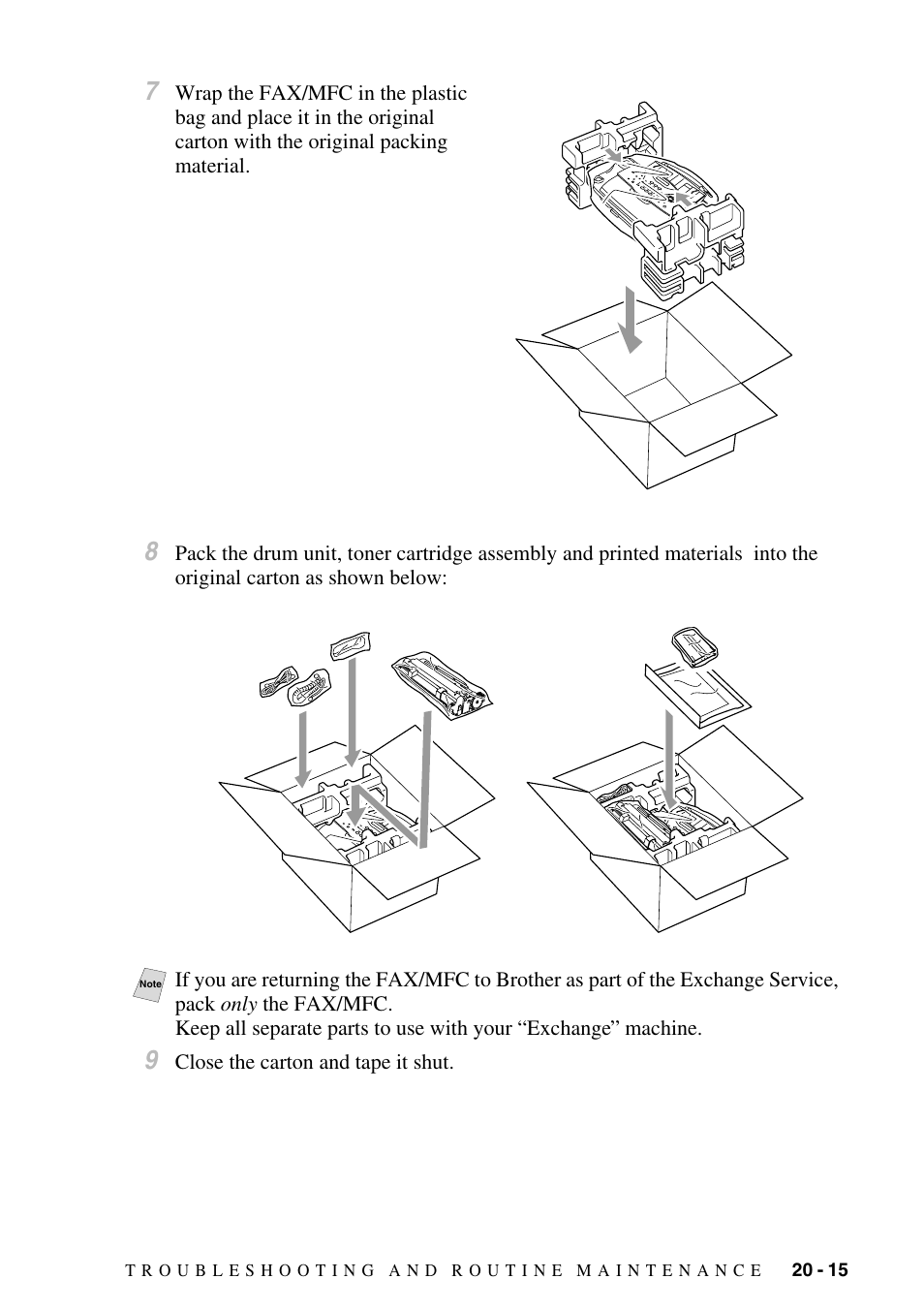Brother FAX-2800 User Manual | Page 199 / 228