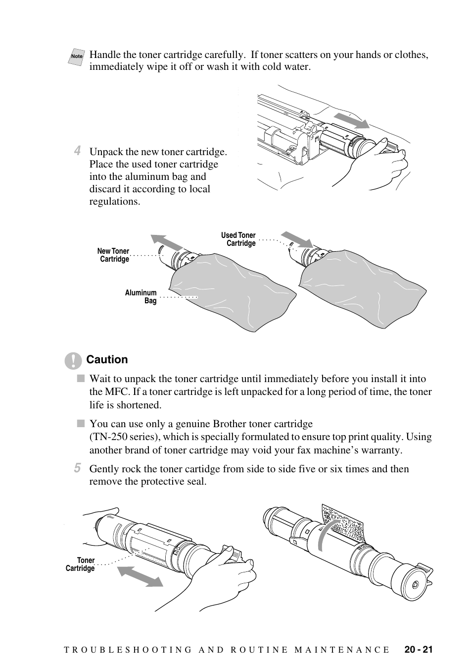 Brother FAX-2800 User Manual | Page 205 / 228