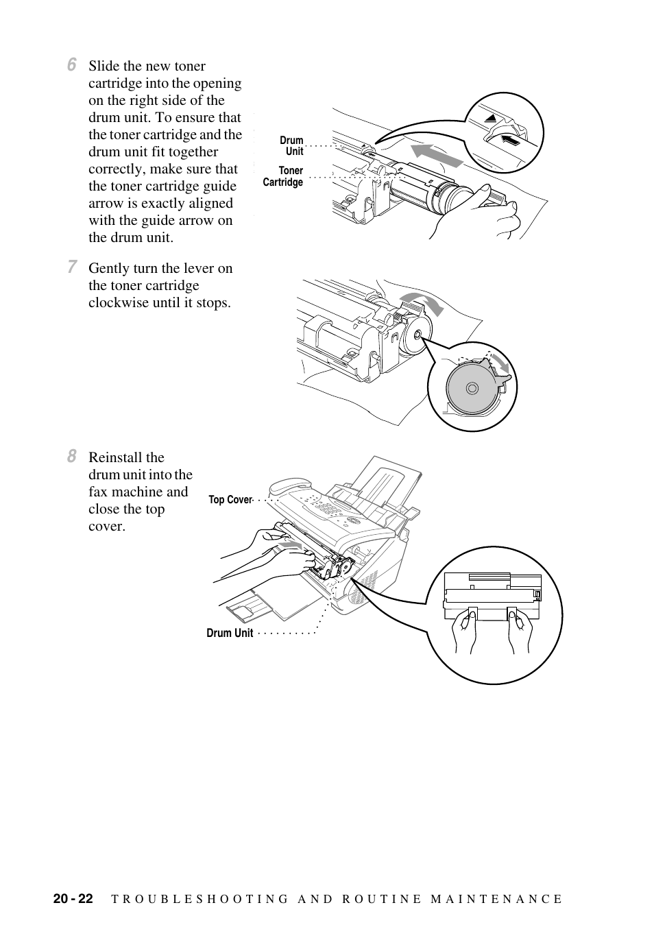 Brother FAX-2800 User Manual | Page 206 / 228