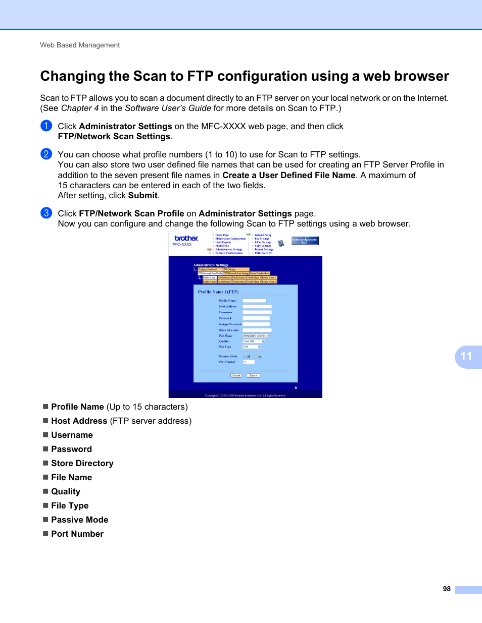 Brother MFC-9325CW User Manual | Page 109 / 192