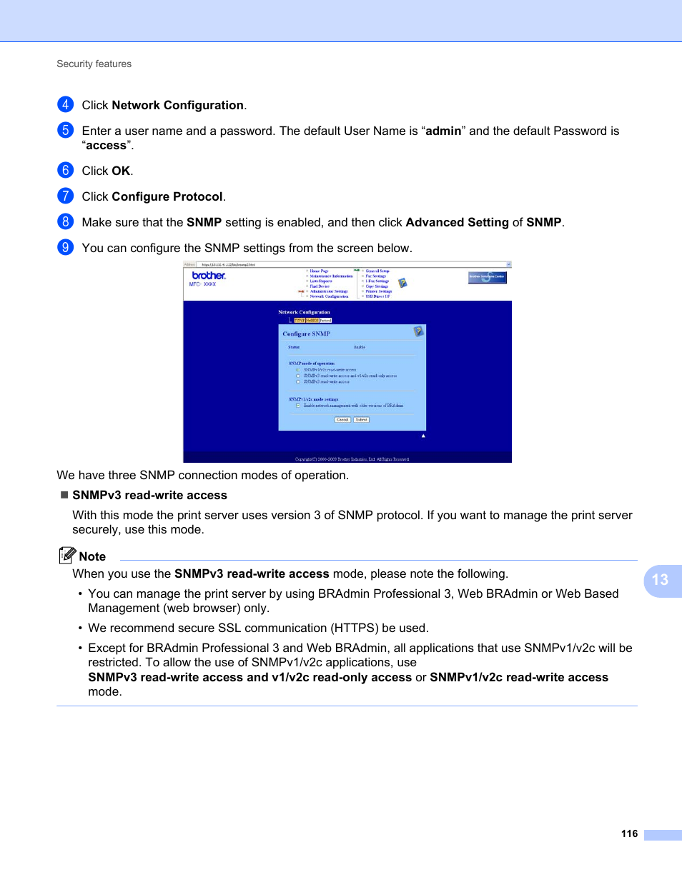 Brother MFC-9325CW User Manual | Page 127 / 192