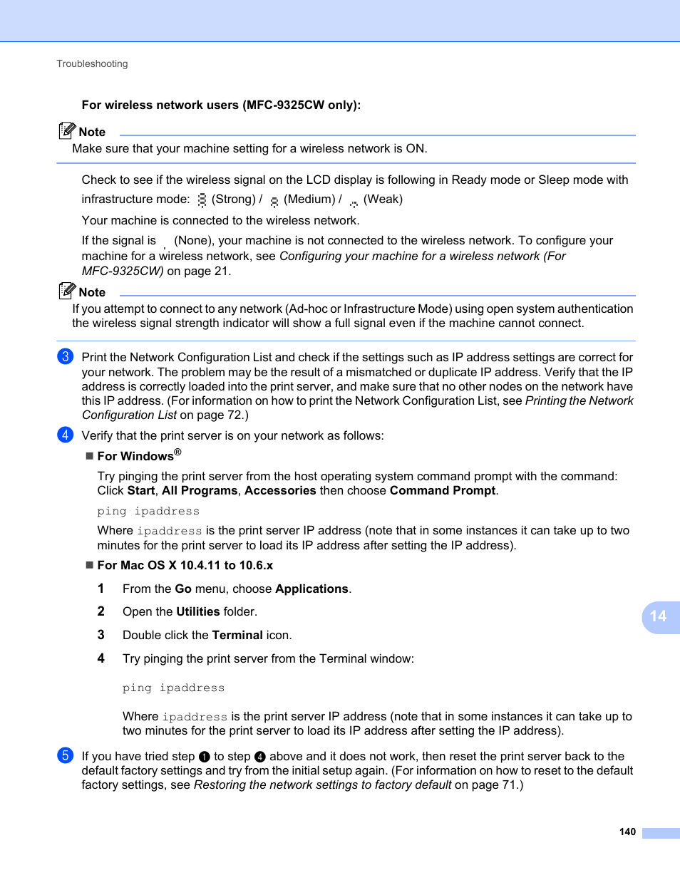Brother MFC-9325CW User Manual | Page 151 / 192