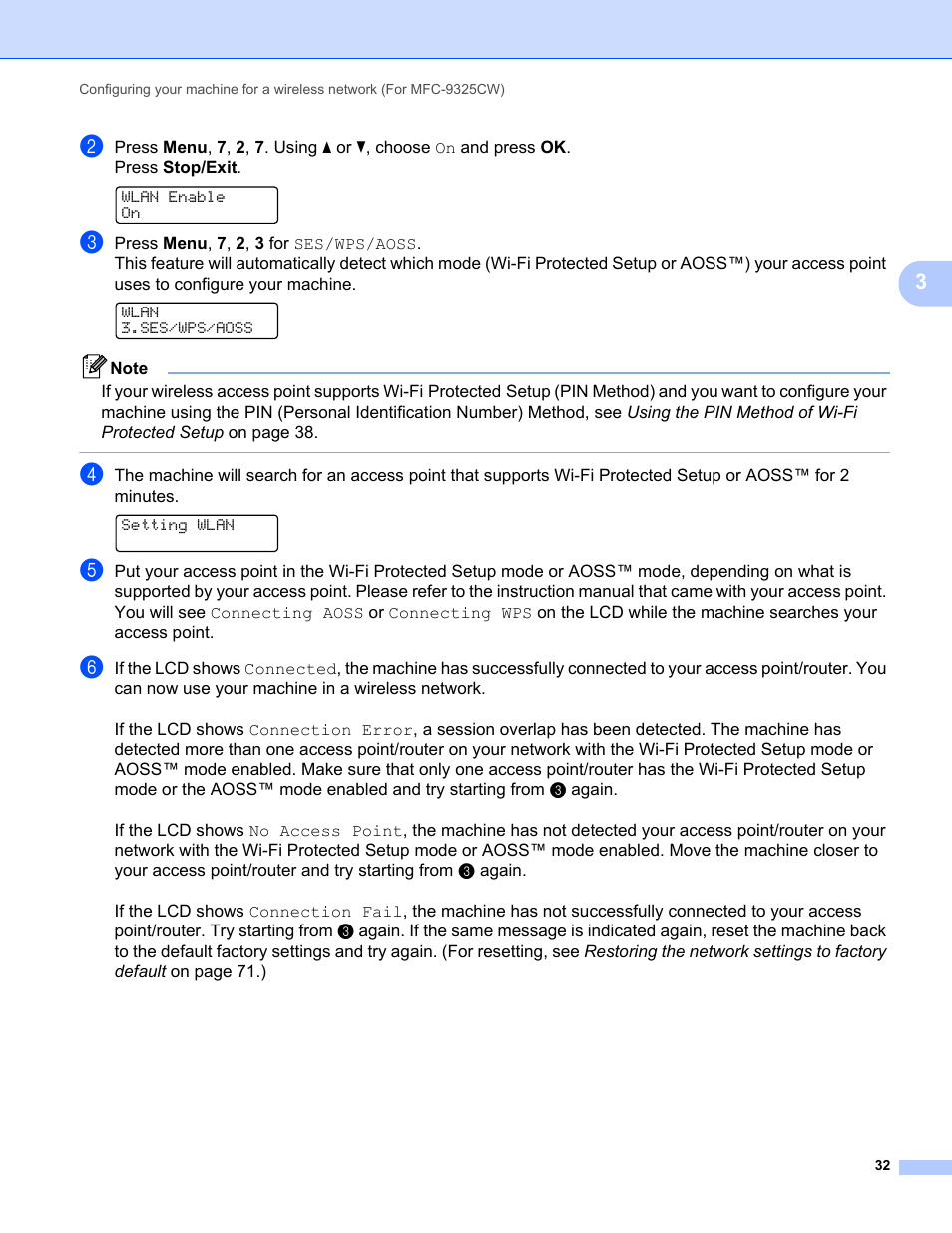 Brother MFC-9325CW User Manual | Page 43 / 192