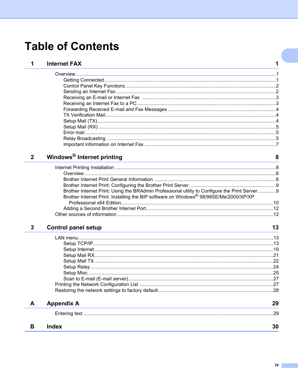 Brother MFC-5460CN User Manual | Page 5 / 35