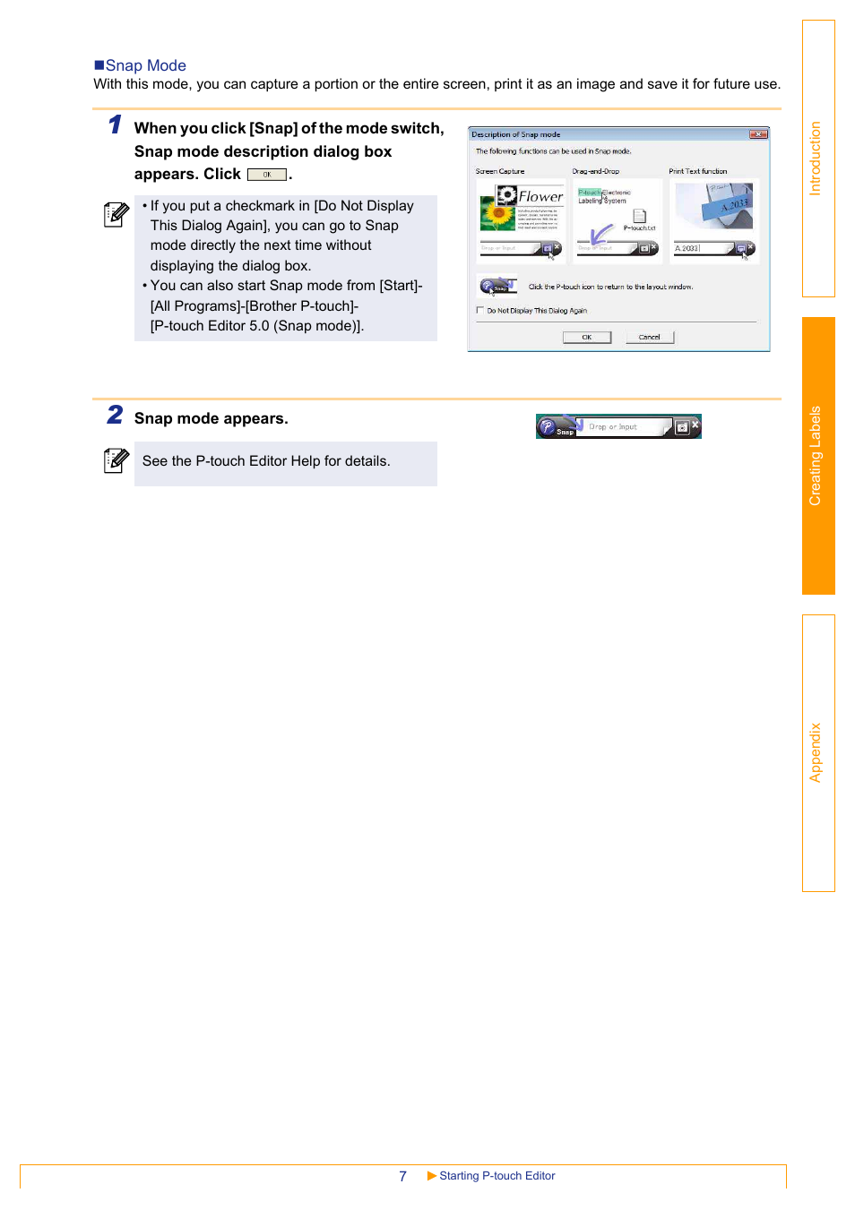 Brother PT-3600 User Manual | Page 7 / 31