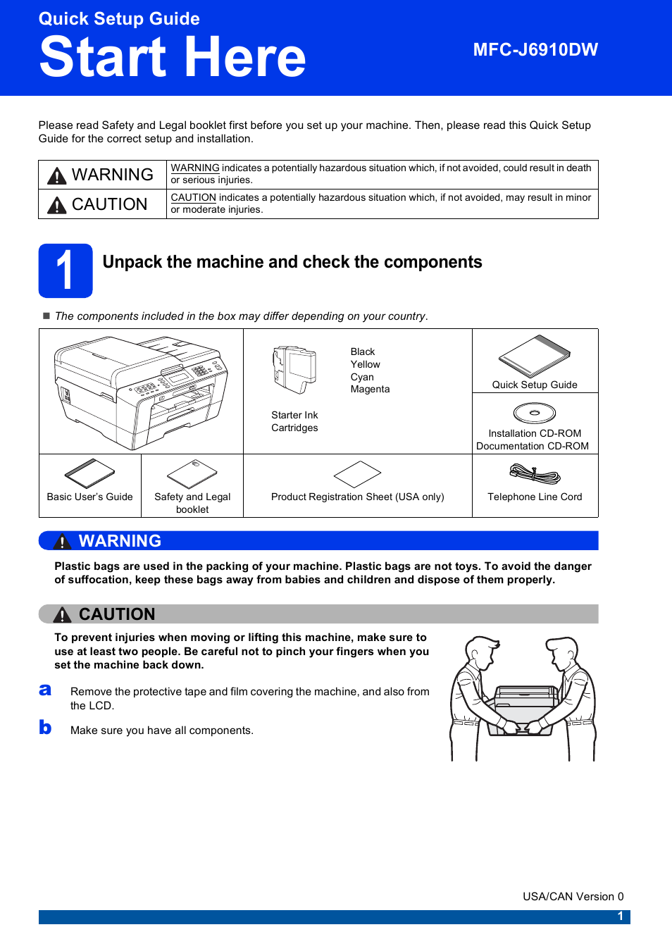 Brother MFC J6910DW User Manual | 40 pages