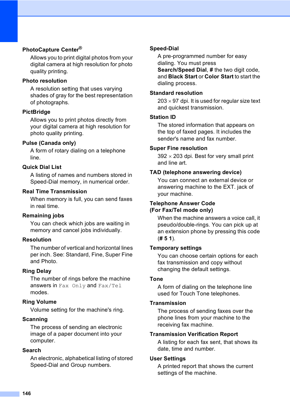 Brother MFC-5860CN User Manual | Page 162 / 169