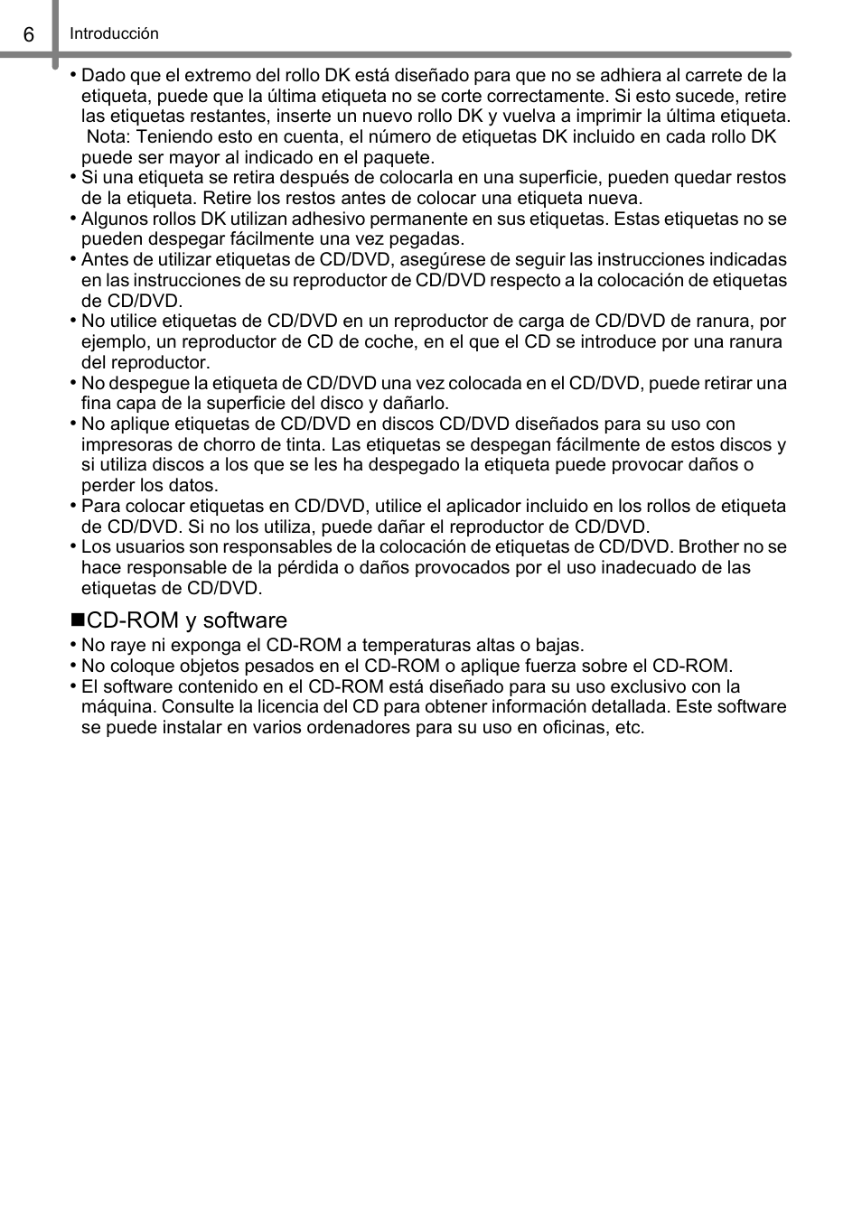 Brother QL-570 User Manual | Page 62 / 106