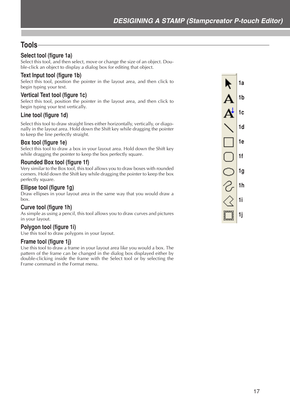 Tools | Brother SC-2000USB User Manual | Page 21 / 63