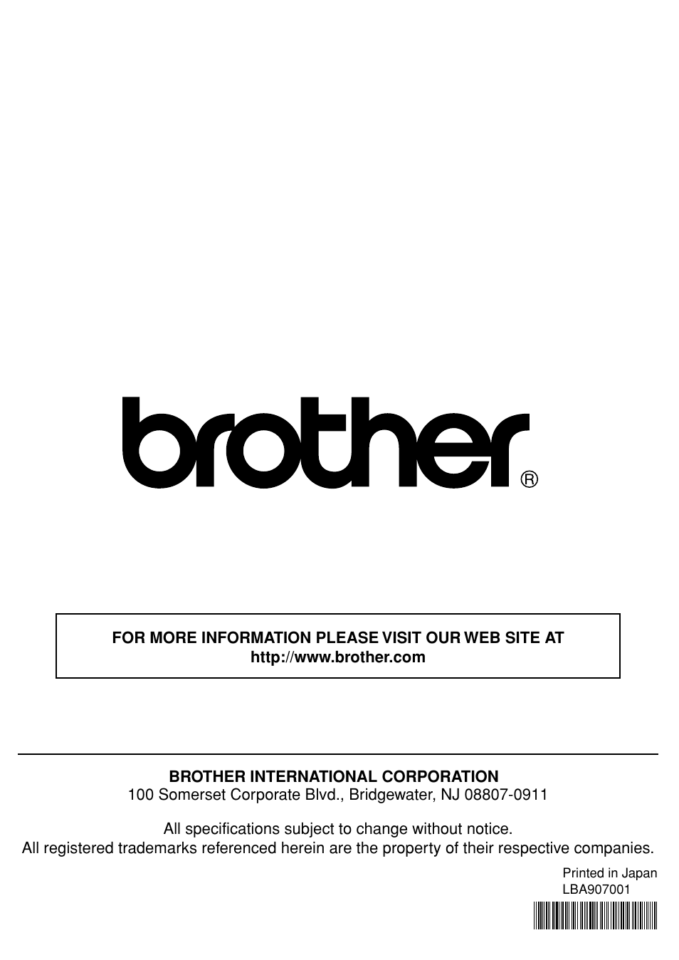 Brother SC-2000USB User Manual | Page 63 / 63
