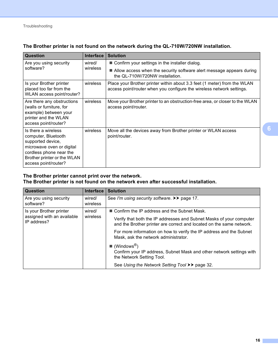 Brother QL-720NW User Manual | Page 21 / 48