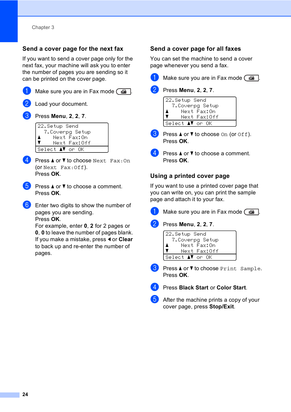 Brother MFC 9560CDW User Manual | Page 30 / 101