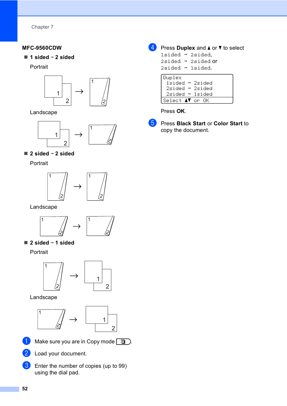 Brother MFC 9560CDW User Manual | Page 58 / 101