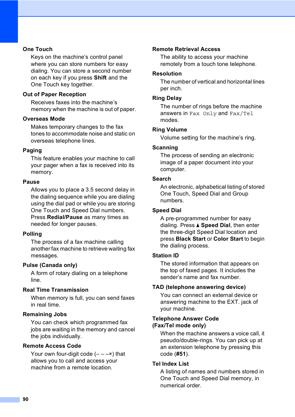 Brother MFC 9560CDW User Manual | Page 96 / 101