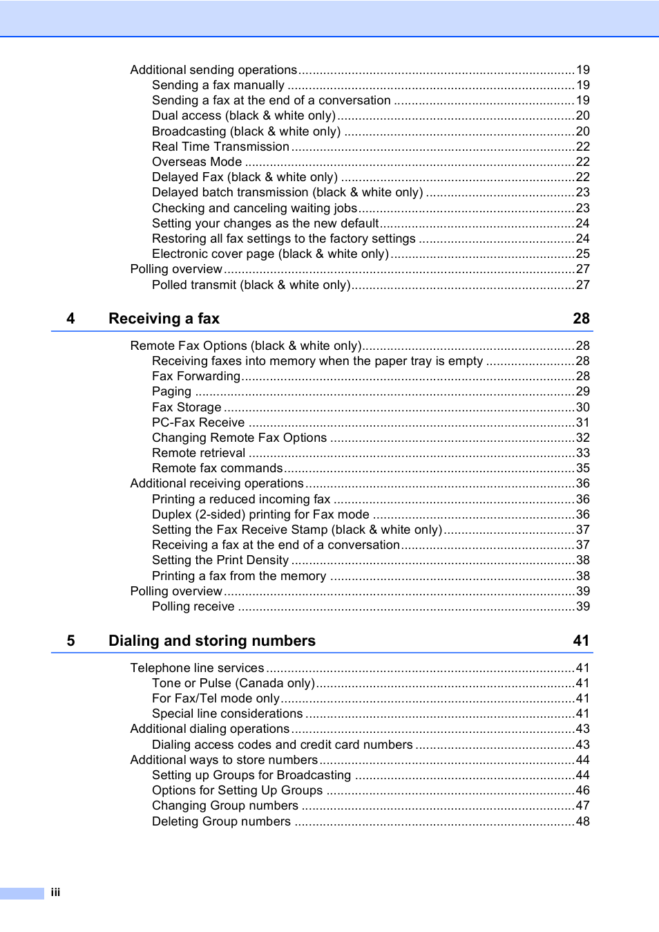 Brother MFC 9970CDW User Manual | Page 4 / 110