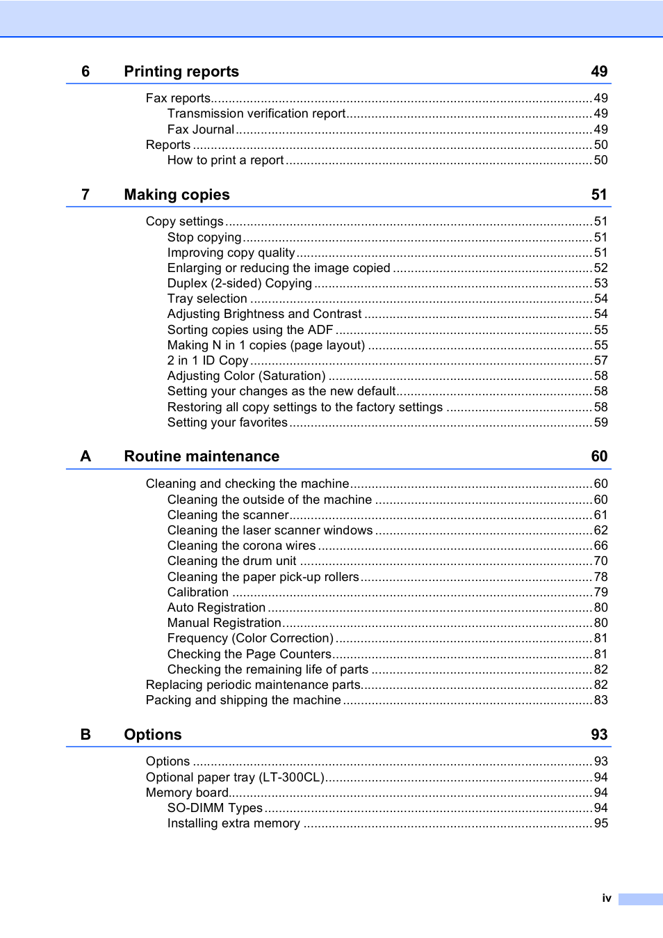 Brother MFC 9970CDW User Manual | Page 5 / 110