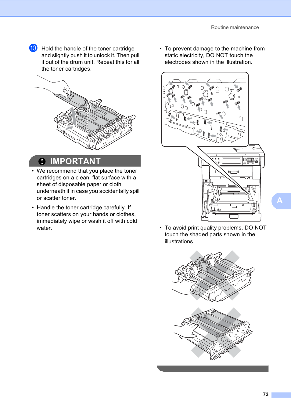 Important | Brother MFC 9970CDW User Manual | Page 79 / 110