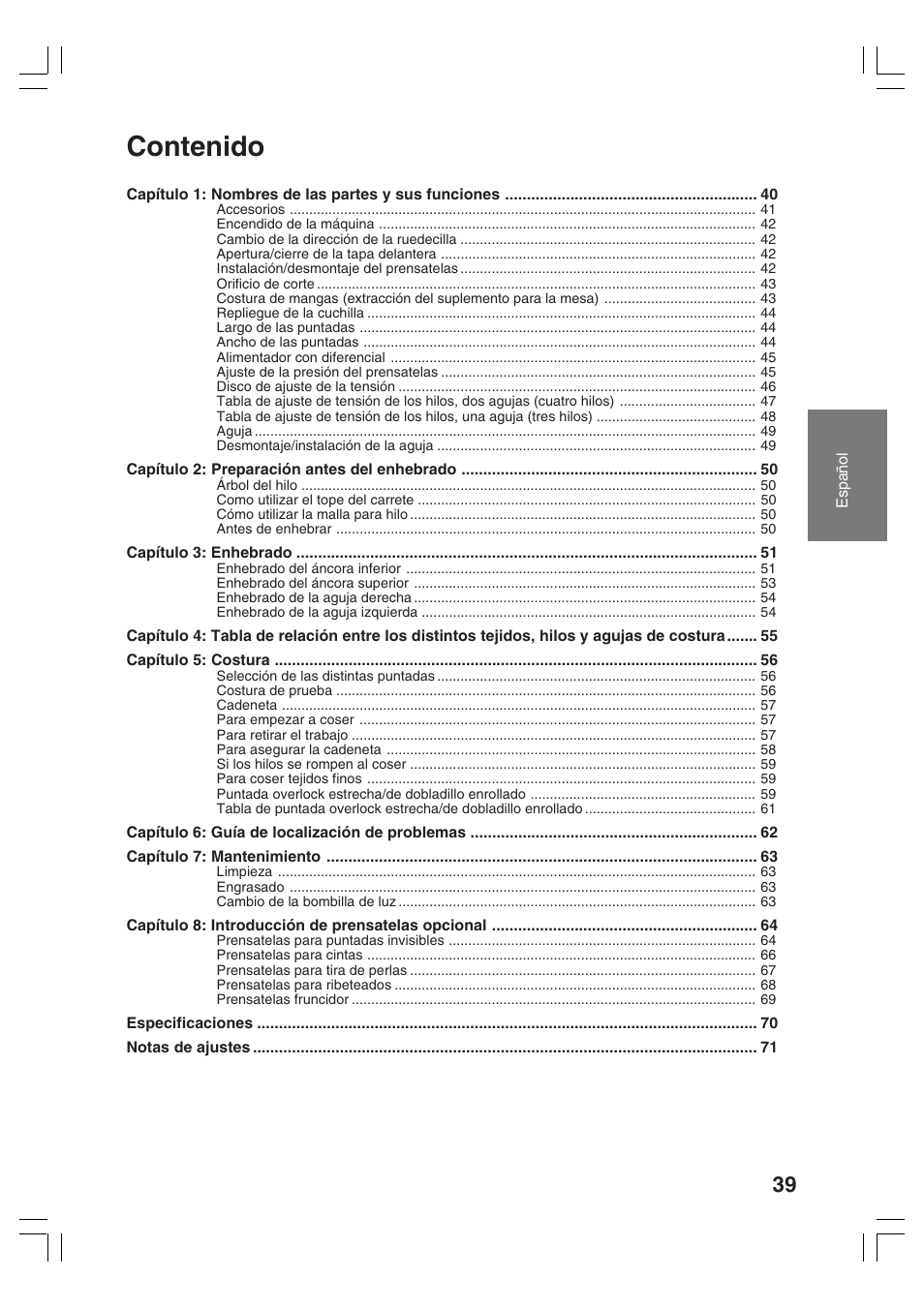 Brother 3034D User Manual | Page 41 / 76
