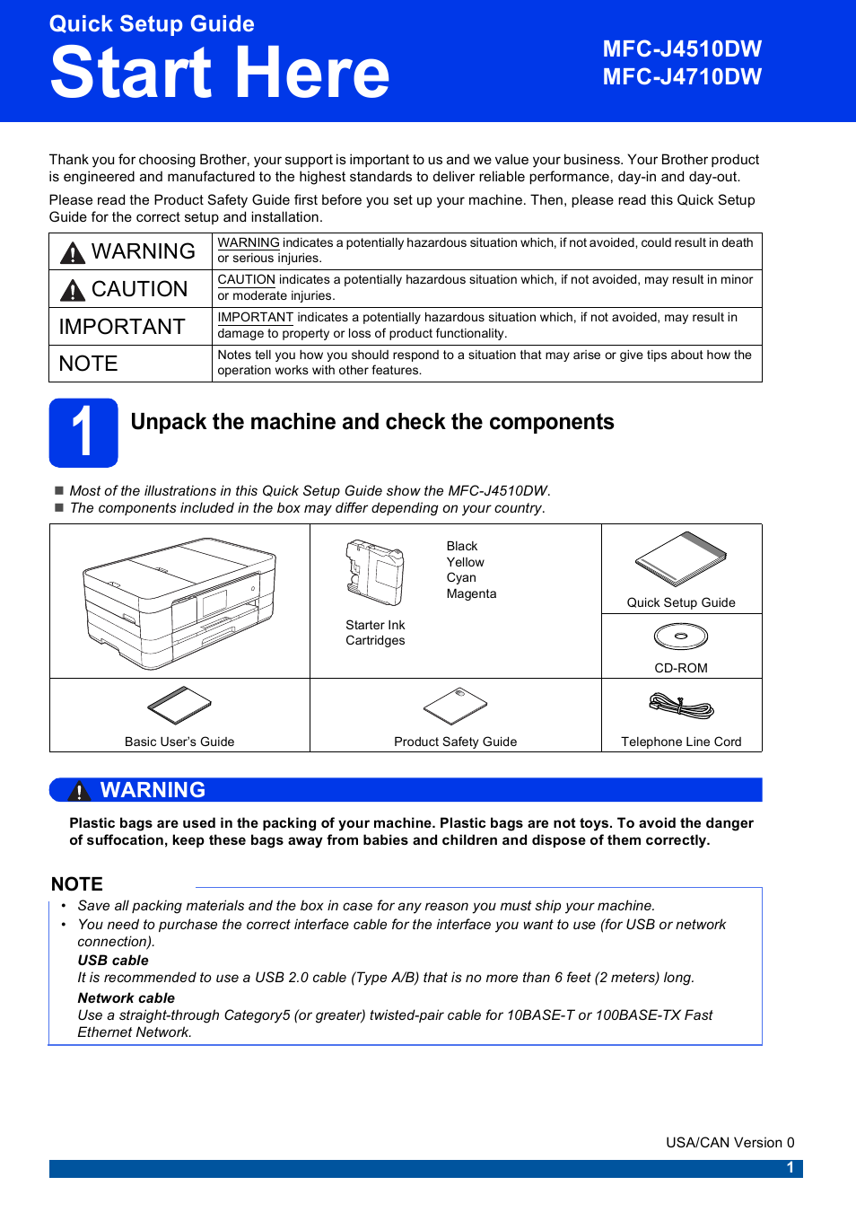 Brother MFC-J4710DW User Manual | 46 pages