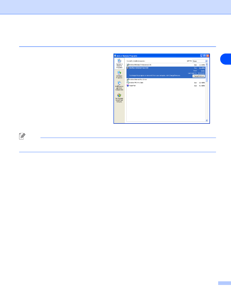 Uninstalling from windows | Brother MFC-8870DW User Manual | Page 139 / 170