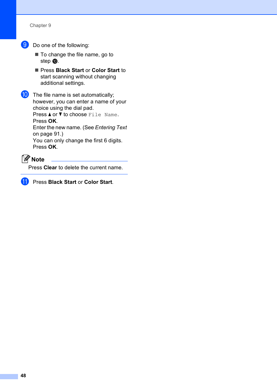 Brother MFC-J270W User Manual | Page 62 / 122