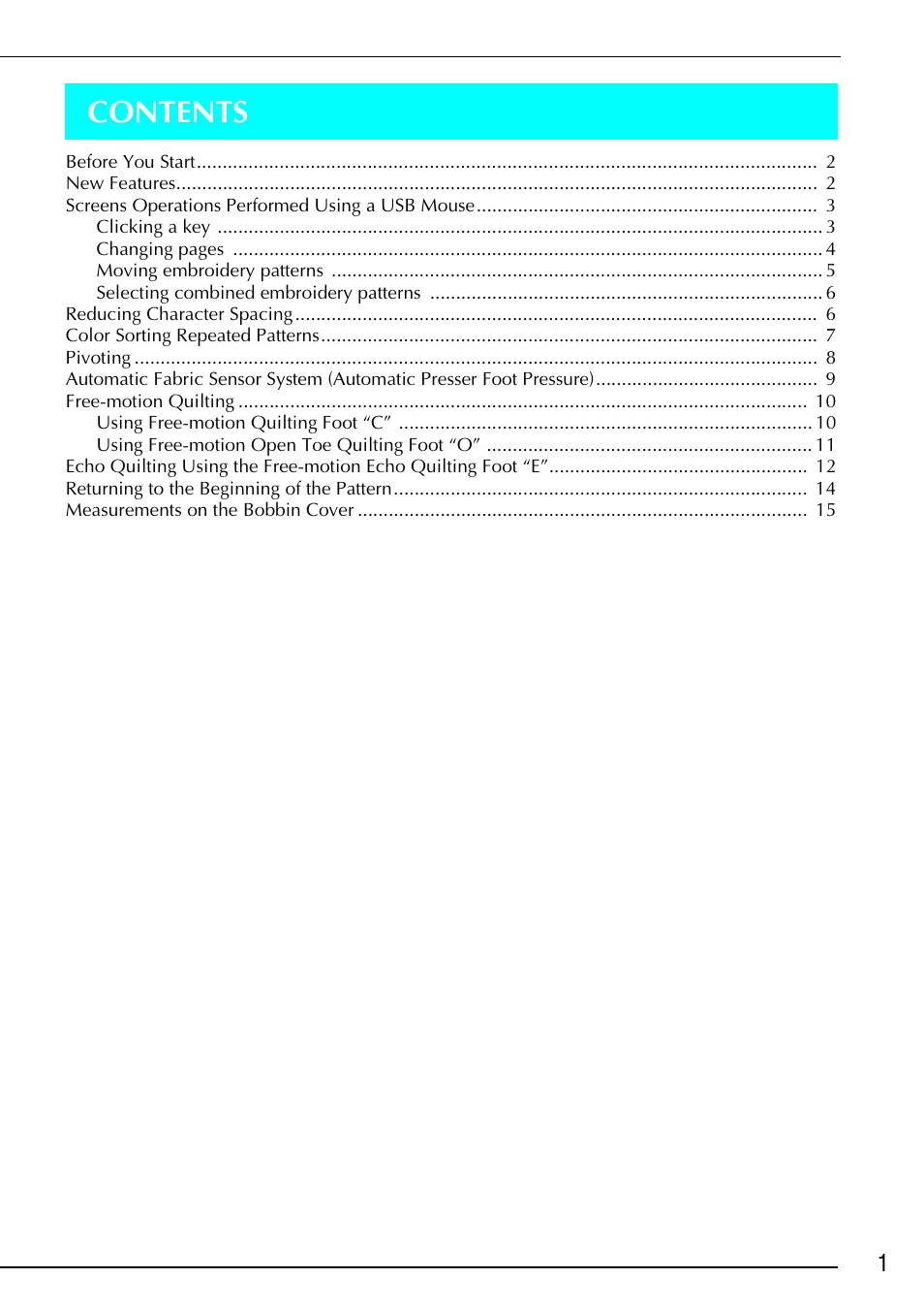 Brother Innov-is 4000D 4000 User Manual | Page 2 / 17