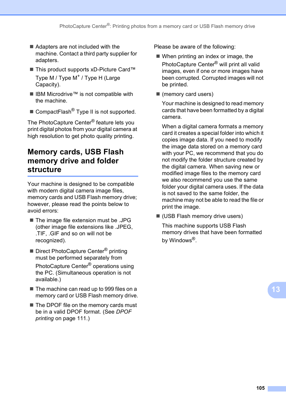 Brother MFC-795CW User Manual | Page 121 / 240
