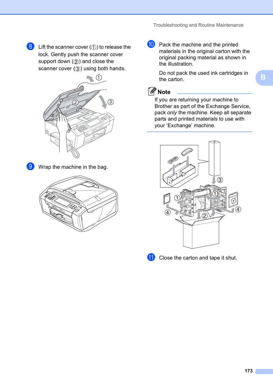 Brother MFC-795CW User Manual | Page 189 / 240