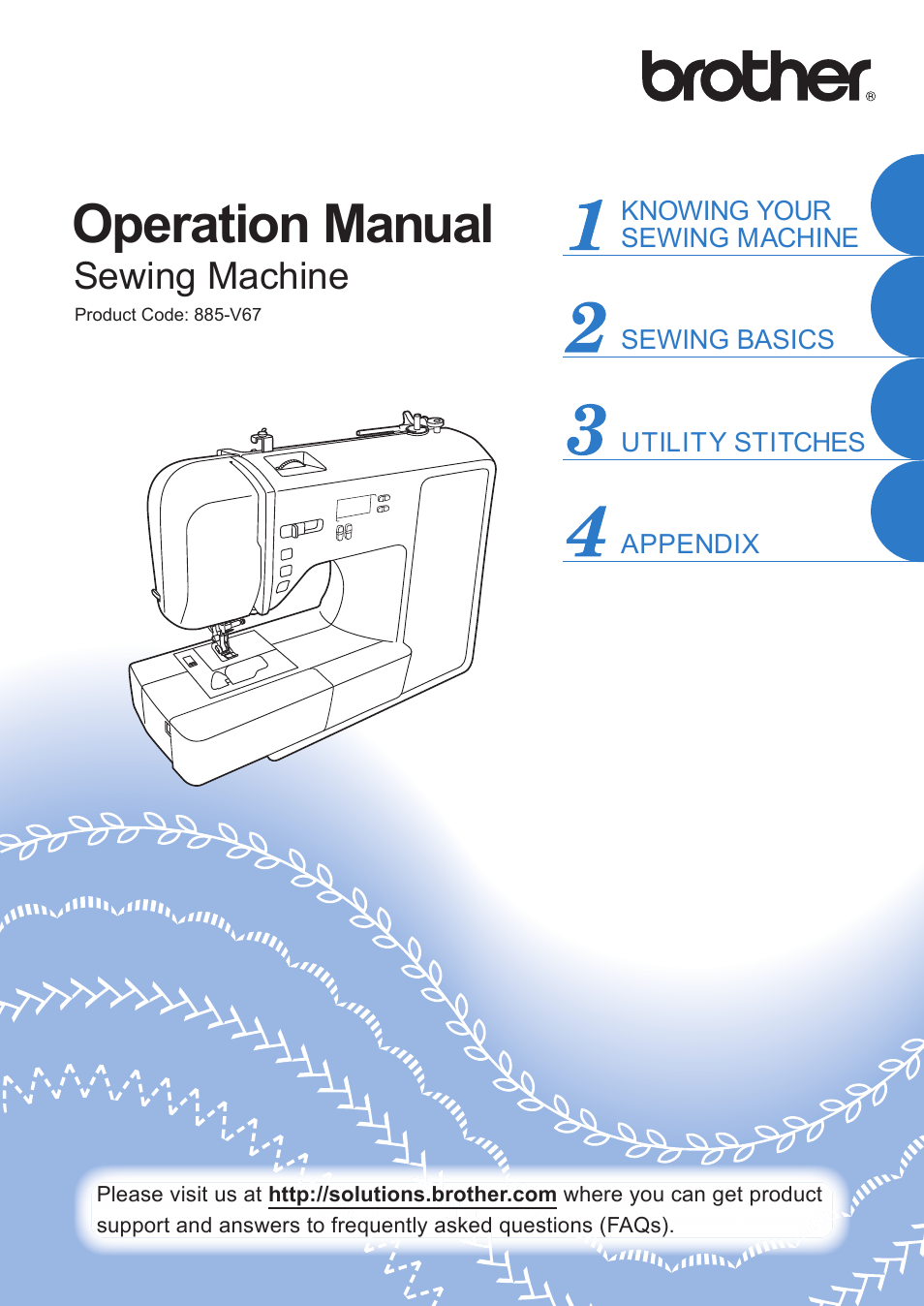 Brother XR1300 User Manual | 112 pages