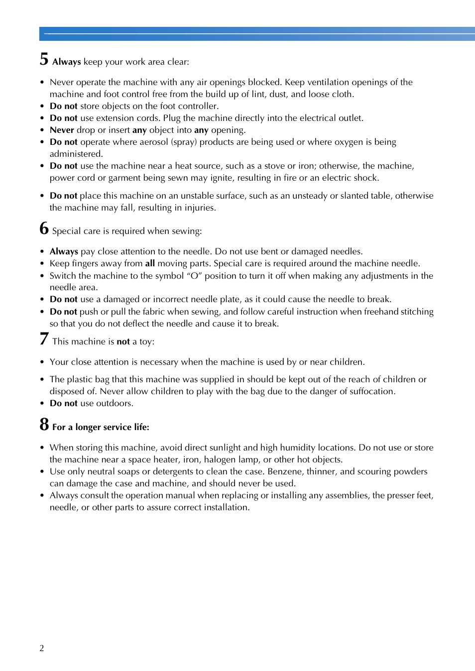 Brother XR1300 User Manual | Page 4 / 112