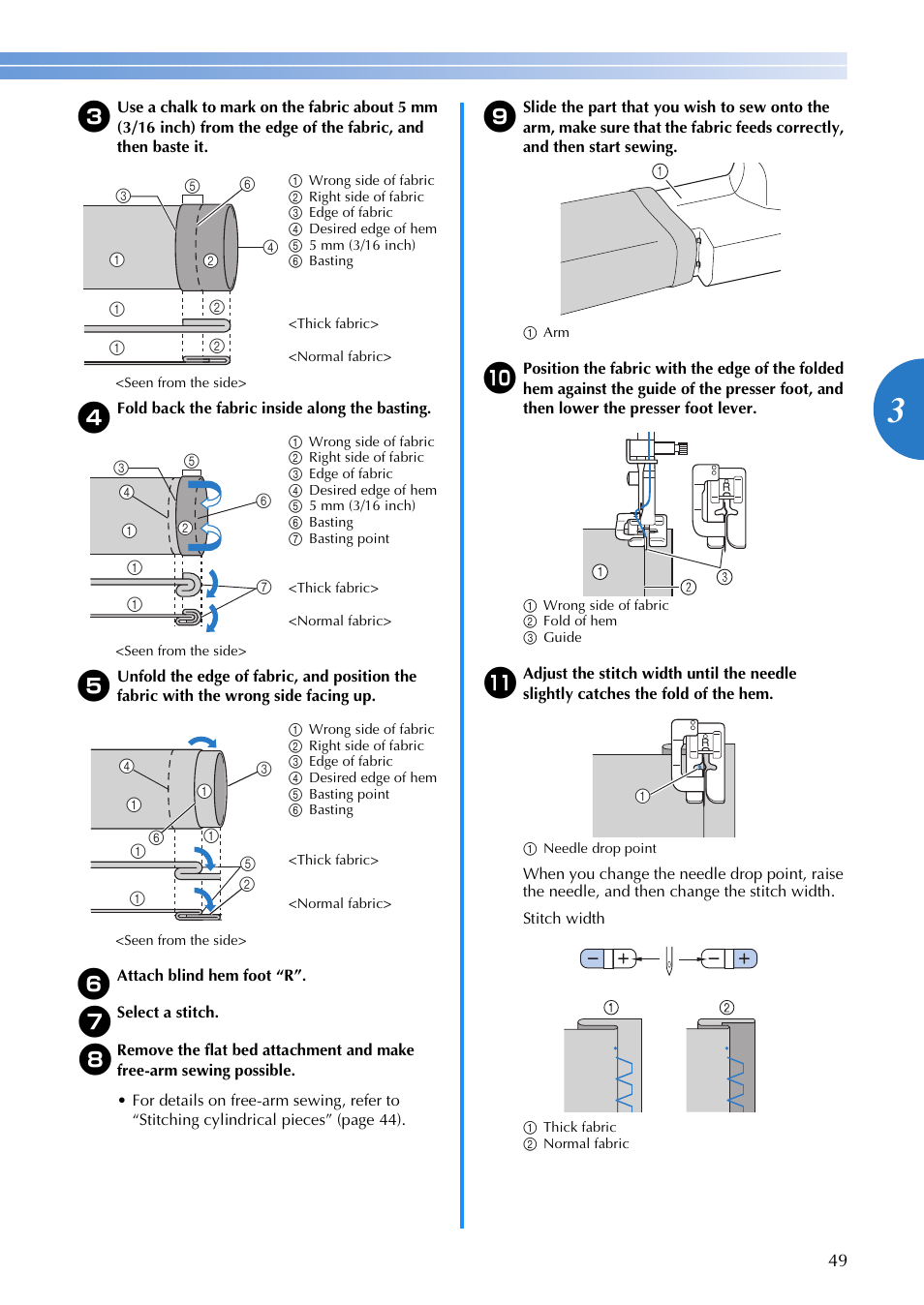 Brother XR1300 User Manual | Page 51 / 112