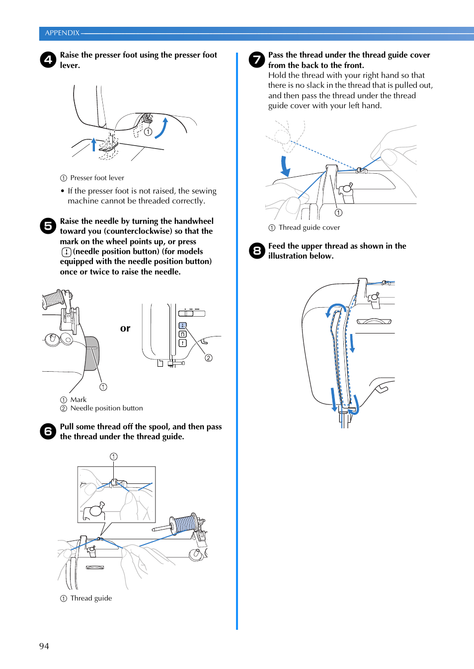 Brother XR1300 User Manual | Page 96 / 112