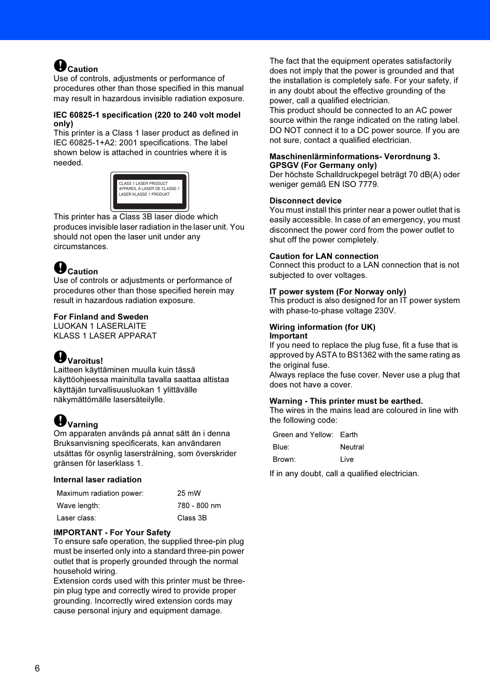Brother HL-4070CDW User Manual | Page 8 / 71