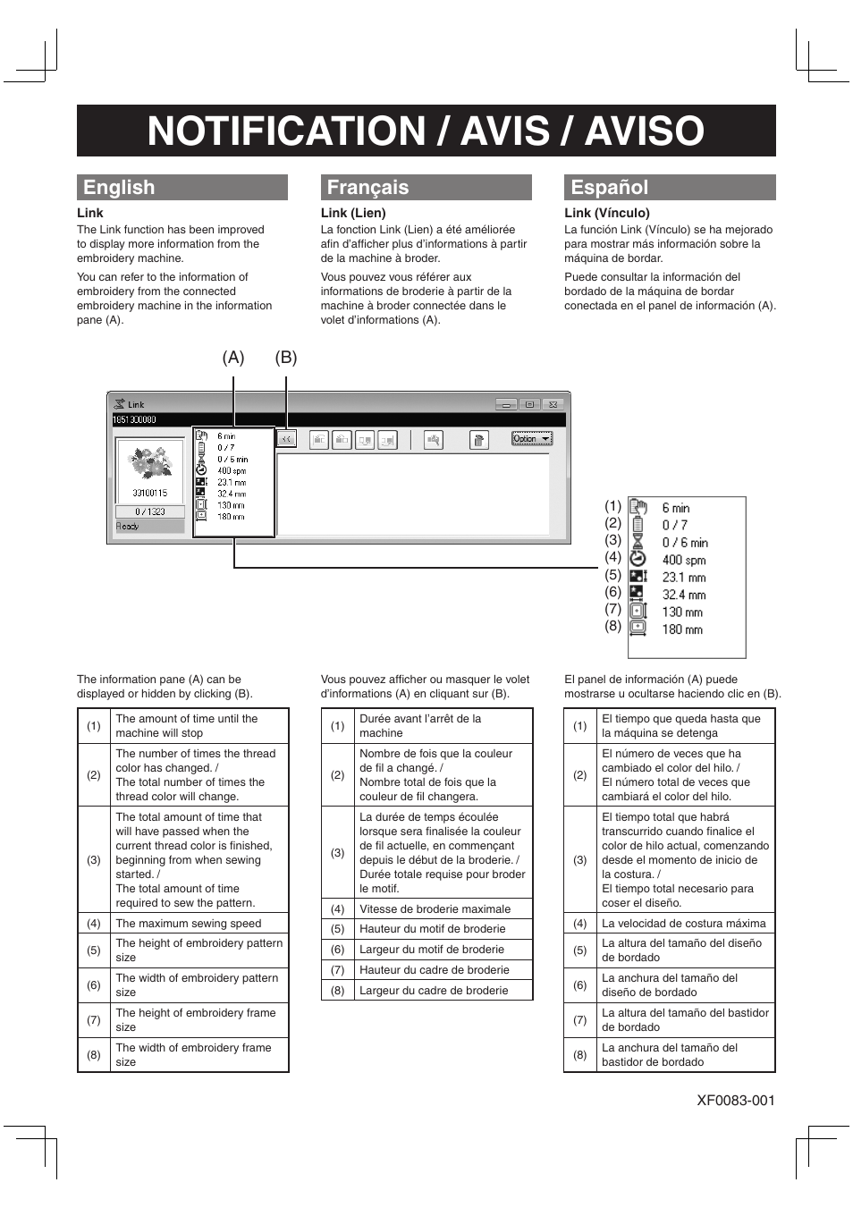 Brother PR1000e User Manual | 1 page